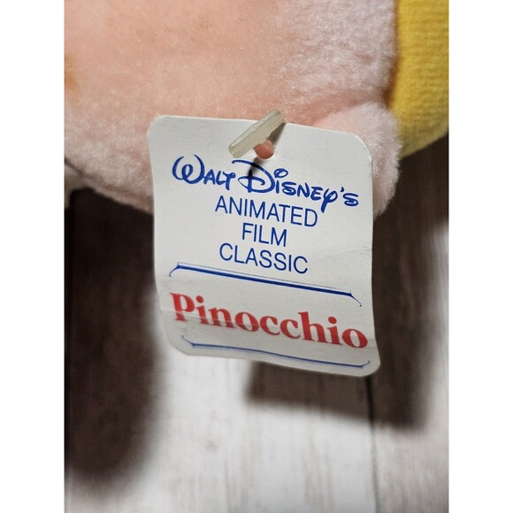 Vintage Disney Pinocchio Plush 6" Walt Disney Stuffed Toy Figure Collectible - Picture 2 of 8